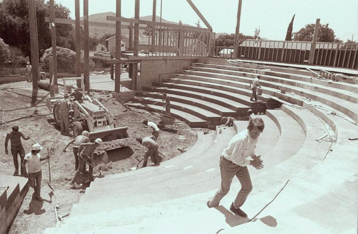 The Solvang Festival Theater was built in just 58 days, opening its doors in August 1974.