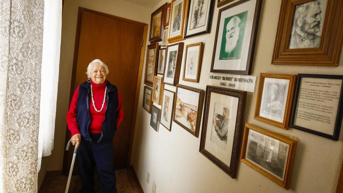 Los Osos resident Marti Eckstrom and her late husband, Ray, collected several pieces by local artist Charles H. “Robby” Robinson. A few of them are featured in the art exhibition “Estero Bay Artists in Residence, 1920 – 1970,” on display Aug. 10 through Sept. 16 at Art Center Morro Bay.