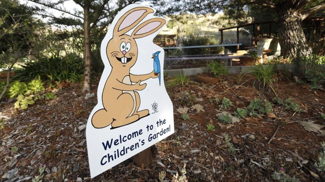 'Rubes' cartoonist creates silly bunnies and cows for SLO children's garden