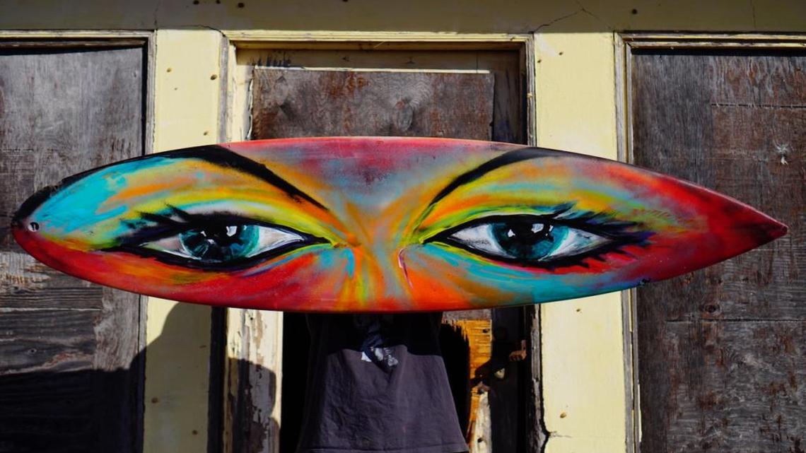 Morro Bay festival’s colorful surfboards are coming to a wall near you