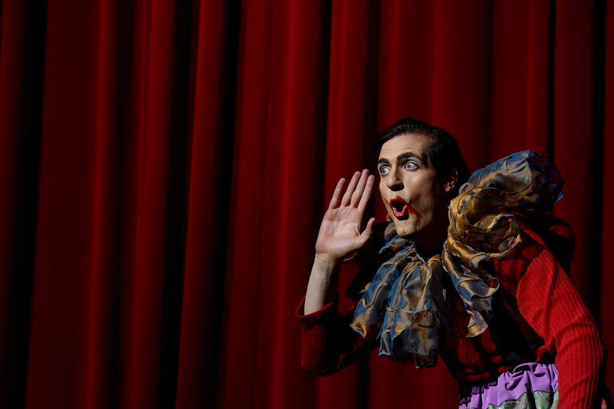 Gabriel Manro appears as Tonio the clown in Opera San Luis Obispo's 2015 production of "Pagliacci."