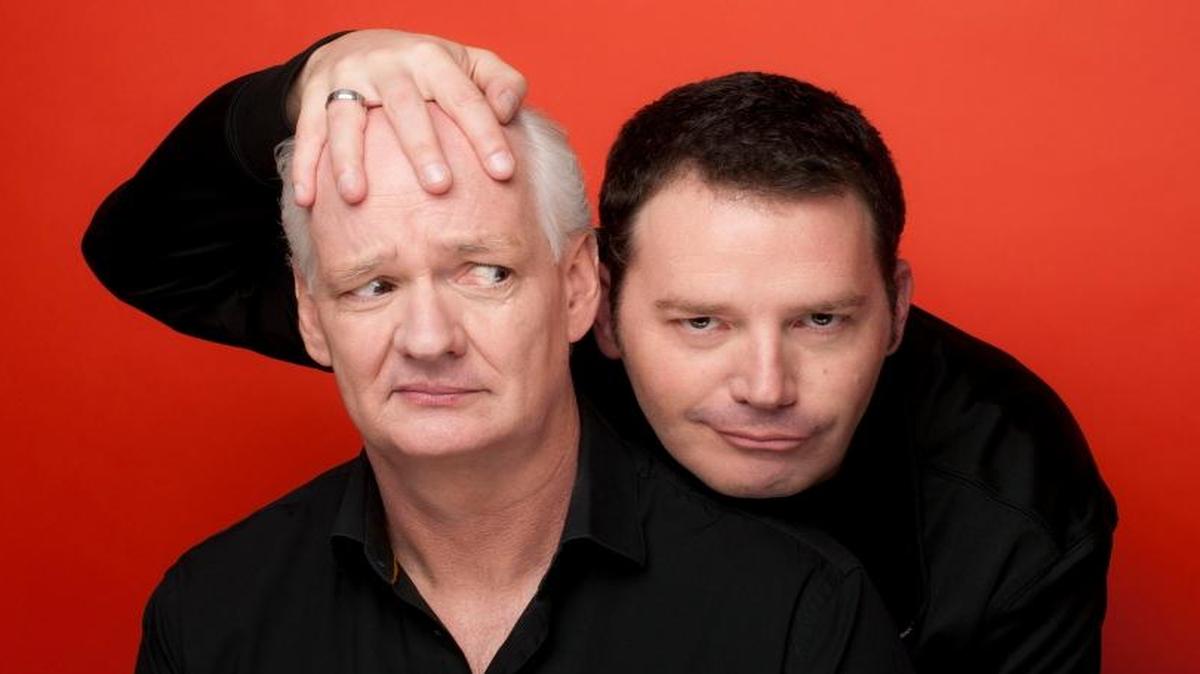 Colin Mochrie and Brad Sherwood of “Whose Line Is It Anyway?” will perform April 28 at Chumash Casino Resort in Santa Ynez.