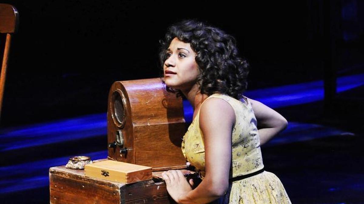 Joanna Jones appears in a PCPA-Pacific Conservatory Theatre production of “Caroline, Or Change” in 2011. The Nipomo High School graduate is joining the cast of “Hamilton: An American Musical” on Broadway.
