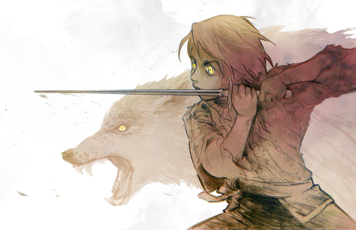 “Game of Thrones” character Arya prepares for battle in this illustration by San Luis Obispo artist Irene Flores. Flores will participate in the inaugural SLO Comix Fair on Saturday in San Luis Obispo.
