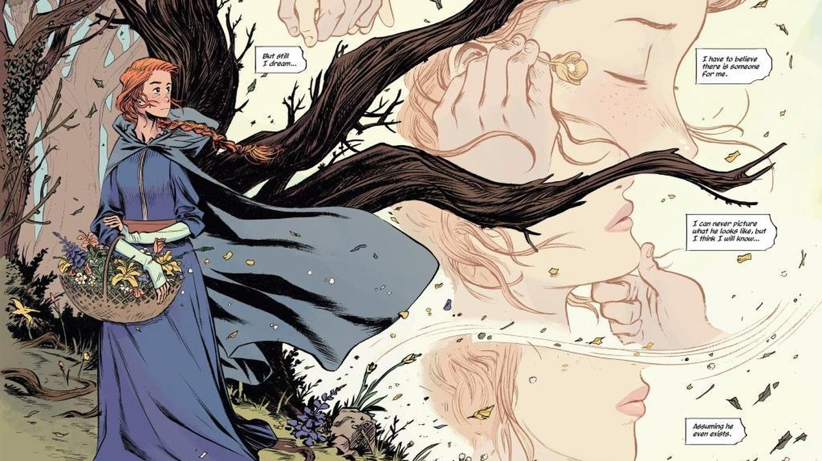This page from “Piper” showcases illustrator Jeff Stokely’s unique style. The graphic novel, written by Jay Asher and Jessica Freeburg, hits store shelves on Oct. 31, 2017.