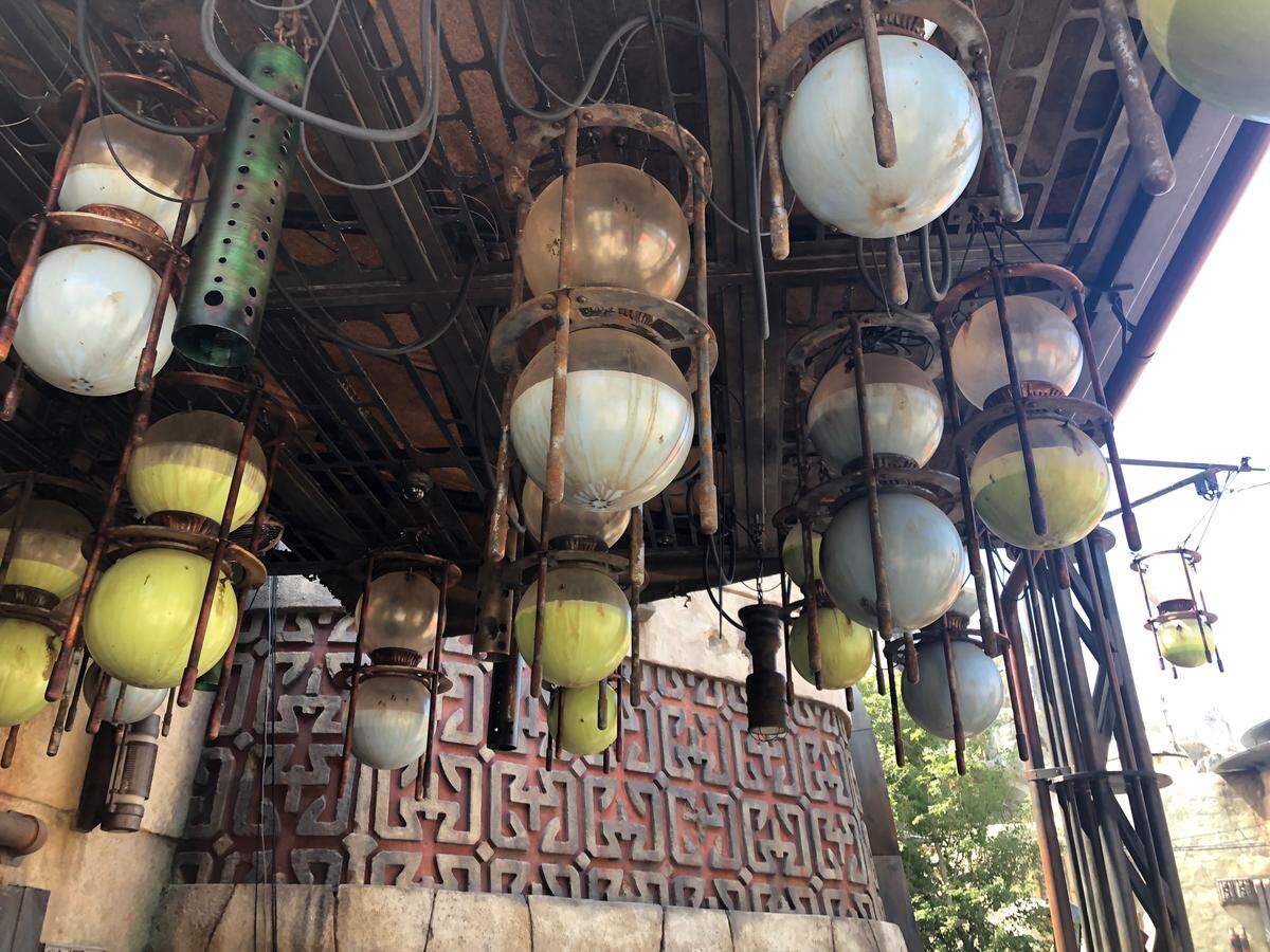 Blue and green Milk are available at the Milk Stand at Disneyland’s Star Wars: Galaxy’s Edge. The new “Star Wars”-themed theme park attraction opens on Friday, May 31, 2019, in Anaheim, California.