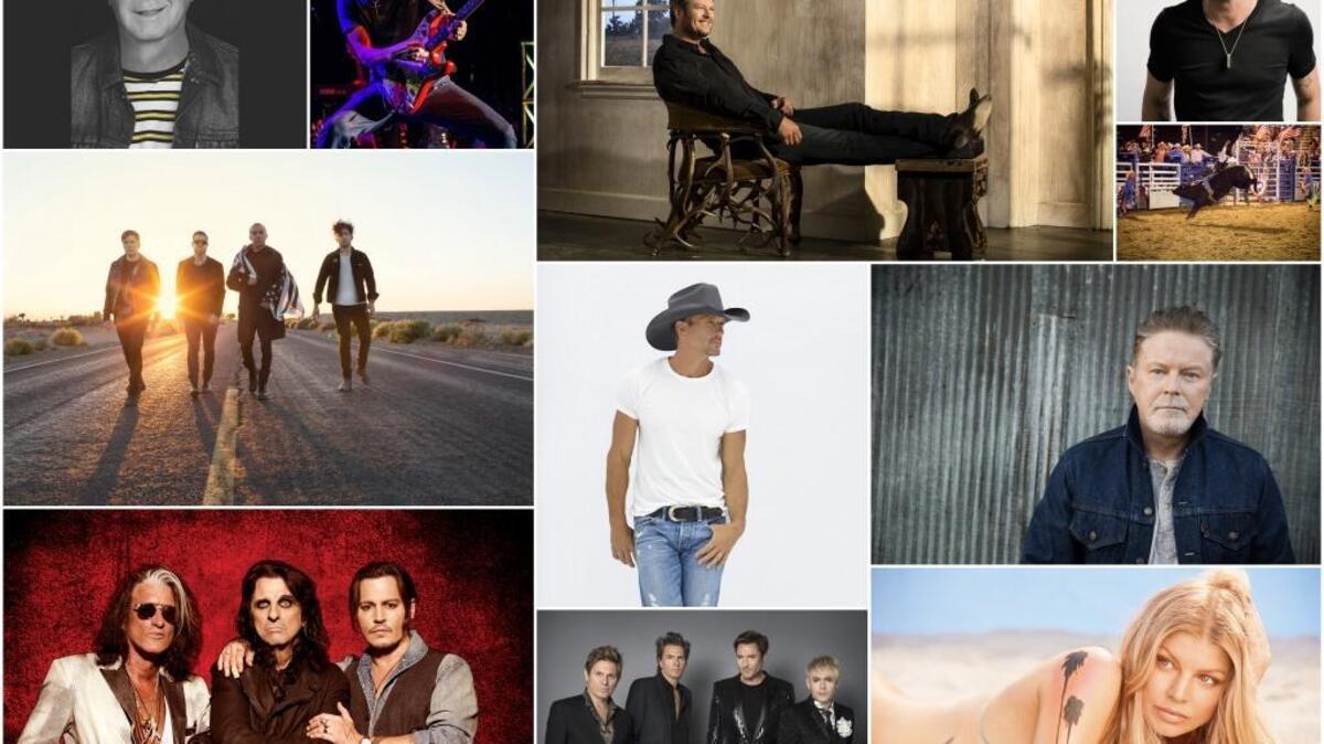 2016 Grandstand acts at the California Mid-State Fair.