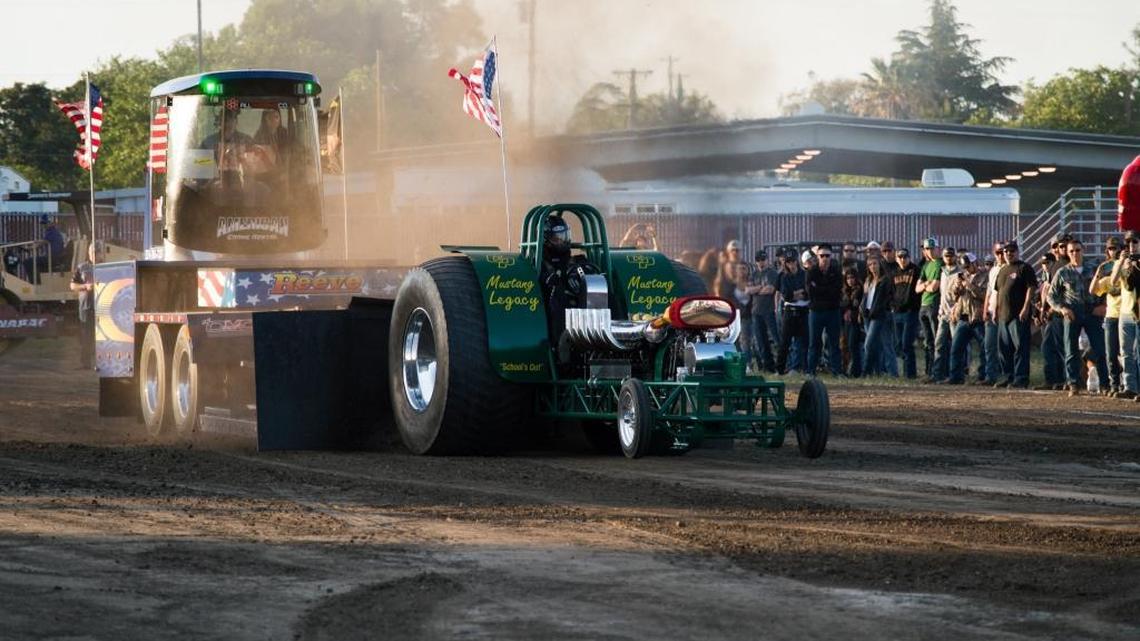 Cal Poly’s Mustang Legacy tractor will take part in the Tractor & Truck Pull on July 30 at the California Mid-State Fair in Paso Robles.
