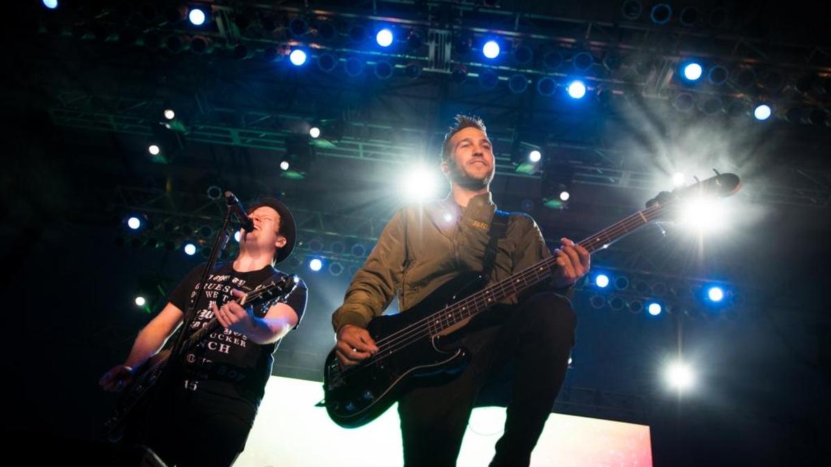 Alternative rock band Fall Out Boy performs July 20 at the California Mid-State Fair in Paso Robles.