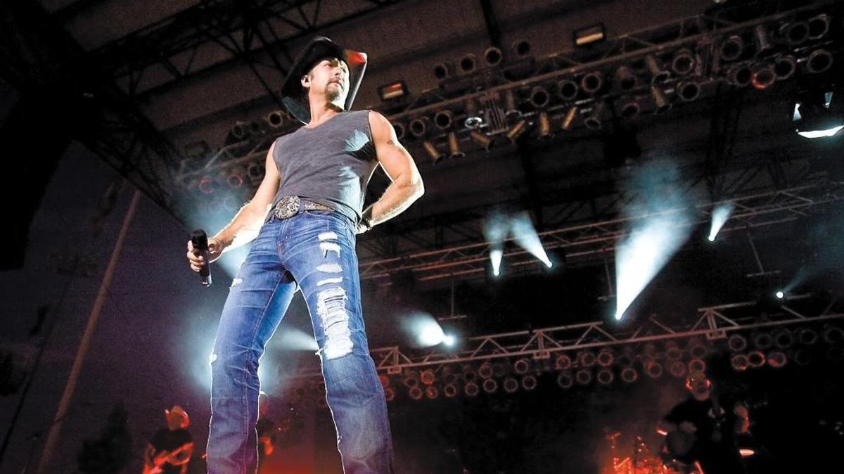 Tim McGraw performs at the California Mid-State Fair in Paso Robles in 2009. He will perform at the fair with wife Faith Hill on July 24.