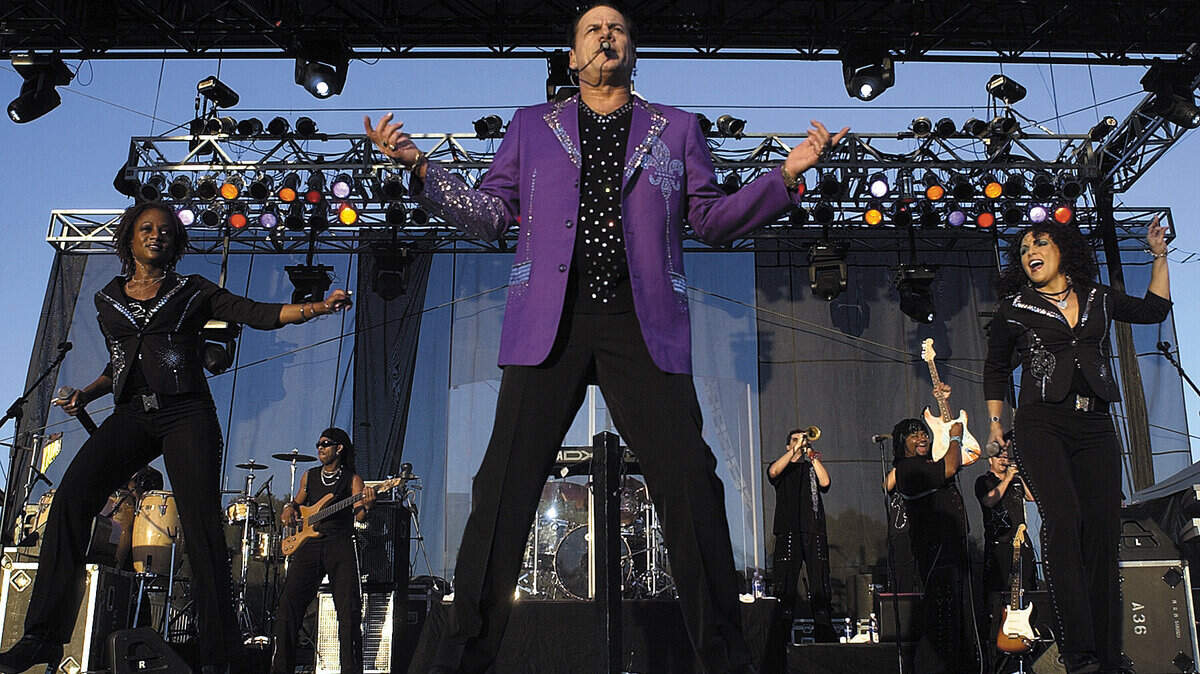 KC and the Sunshine Band perform at the California Mid-State Fair in Paso Robles on Aug. 1, 2005. The Grammy Award-winning group returns to the fair on July 27, 2018.