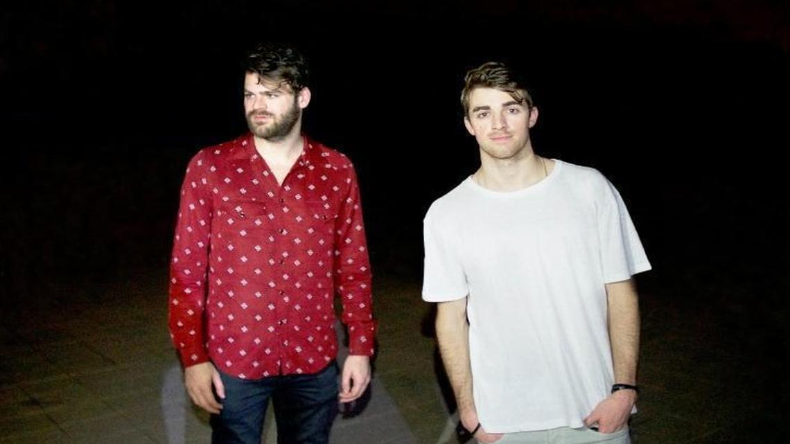 The Chainsmokers will perform at the California Mid-State Fair on Friday, July 21, 2017.