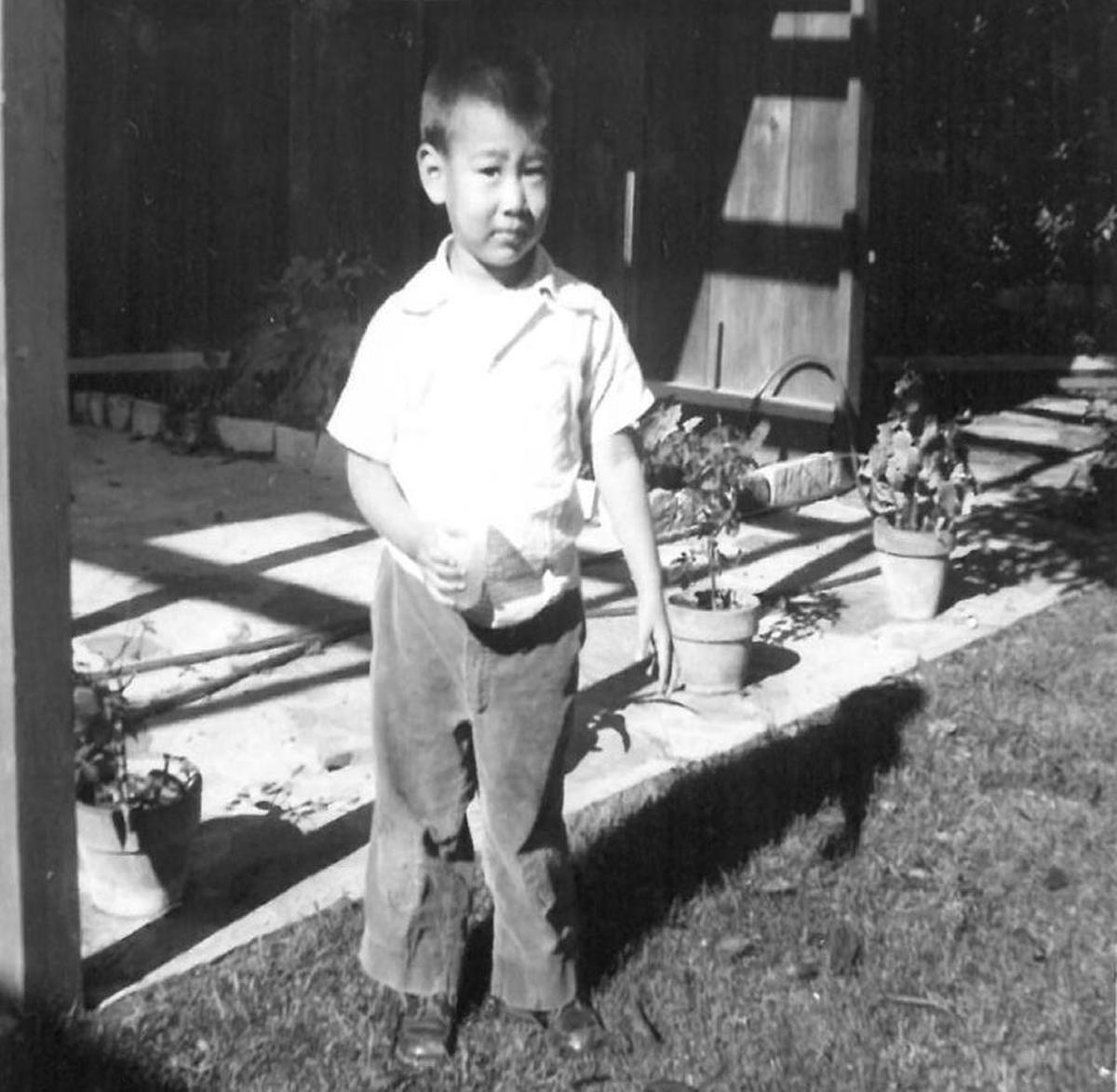 Kent Nagano poses for a picture in July 1956. The conductor, who grew in Morro Bay, is the music director of the Montreal Symphony Orchestra and the general music director of Germany’s Hamburg State Opera.