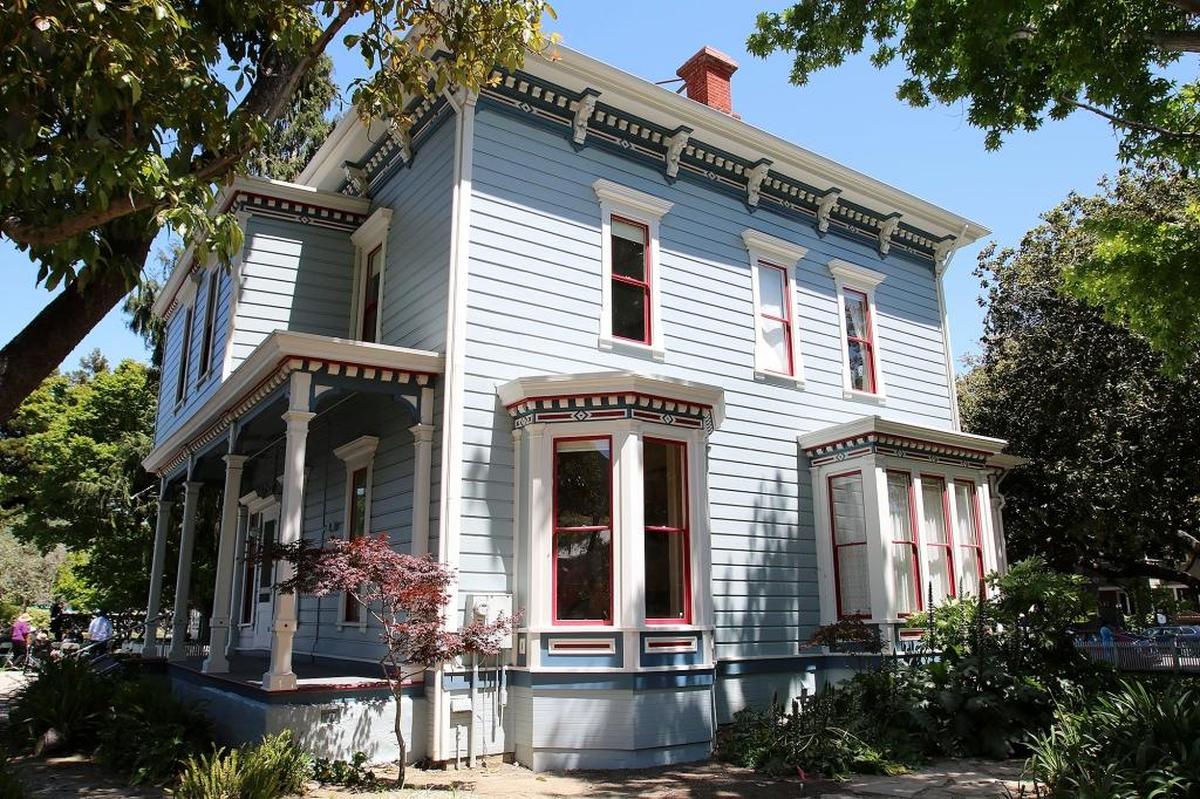 The historic Jack House in San Luis Obispo was built in the 1880s.