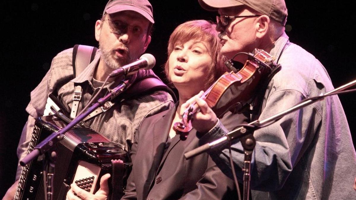 Jeff Taylor, Dawn Sears and Joe Spivey perform with Western swing ensemble The Time Jumpers in 2013 at the American Music Theatre in Lancaster, Pennsylvania.