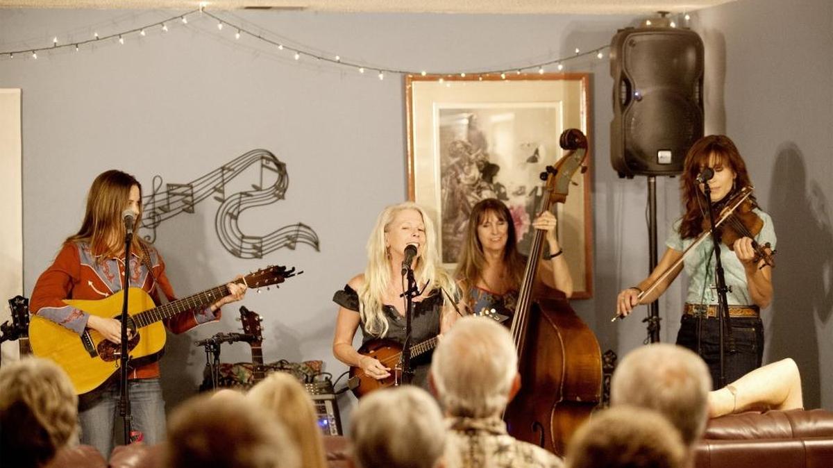 Americana quartet Sugar in the Gourd performs Sept. 17 as part of the Música del Río house concert series in Atascadero. Band members from left, are Carly Ritter, Lisa Salloux, Lynn Shipley-Sokolow and Lynn Aubrey Richmond.