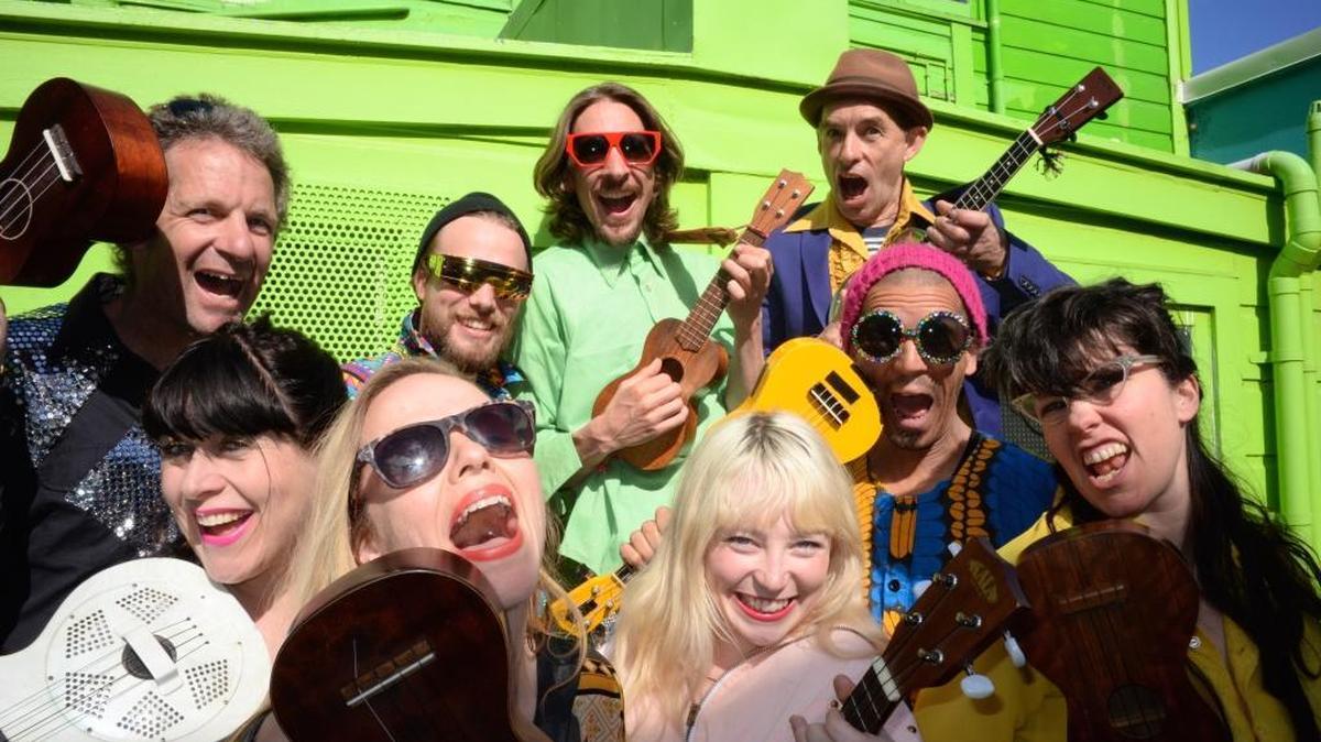 The Wellington International Ukulele Orchestra will perform Friday, Jan. 29, at the Performing Arts Center in San Luis Obispo.