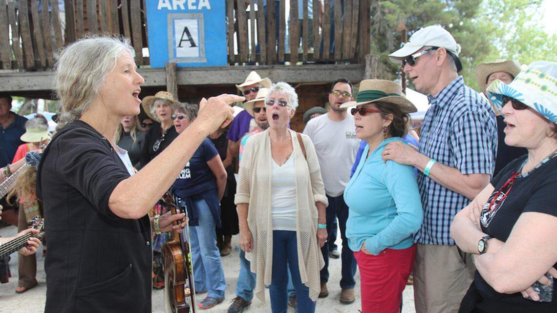At Parkfield Bluegrass Festival, you get Americana music with side of geology
