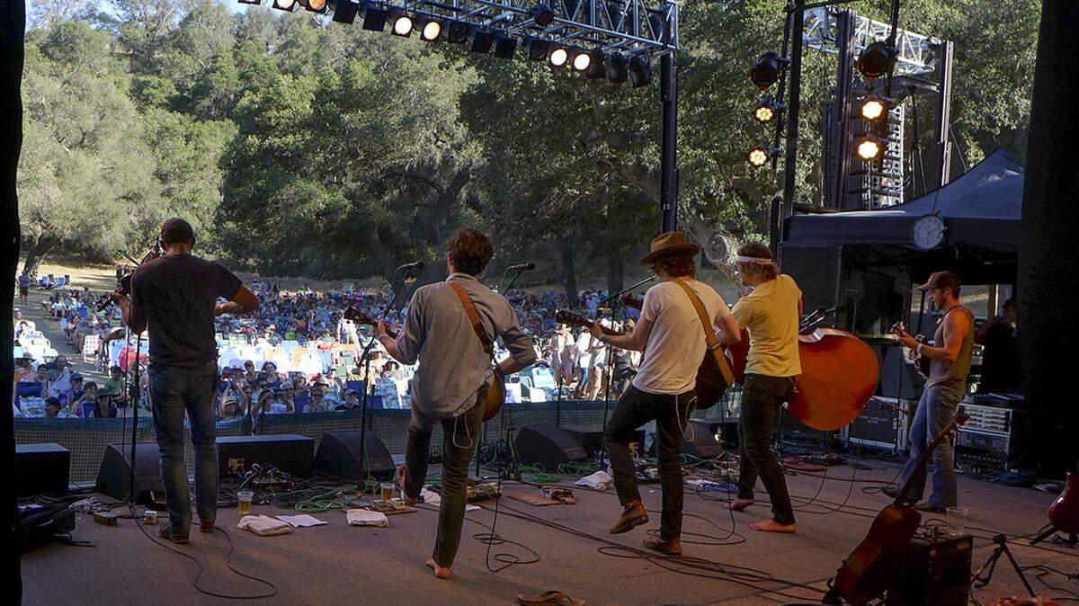 The Brothers Comatose perform at Live Oak Music Festival in 2017. The festival is moving from northern Santa Barbara County to San Luis Obispo in 2019.