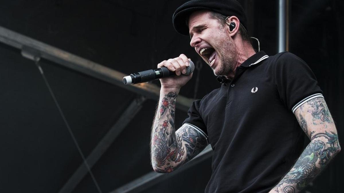 Al Barr, lead singer of the Dropkick Murphys, performs at the Shaky Knees Music Festival in Atlanta, Georgia, in 2014. The band performs Friday at the Avila Beach Golf Resort as part of the From Boston to Berkeley Tour.