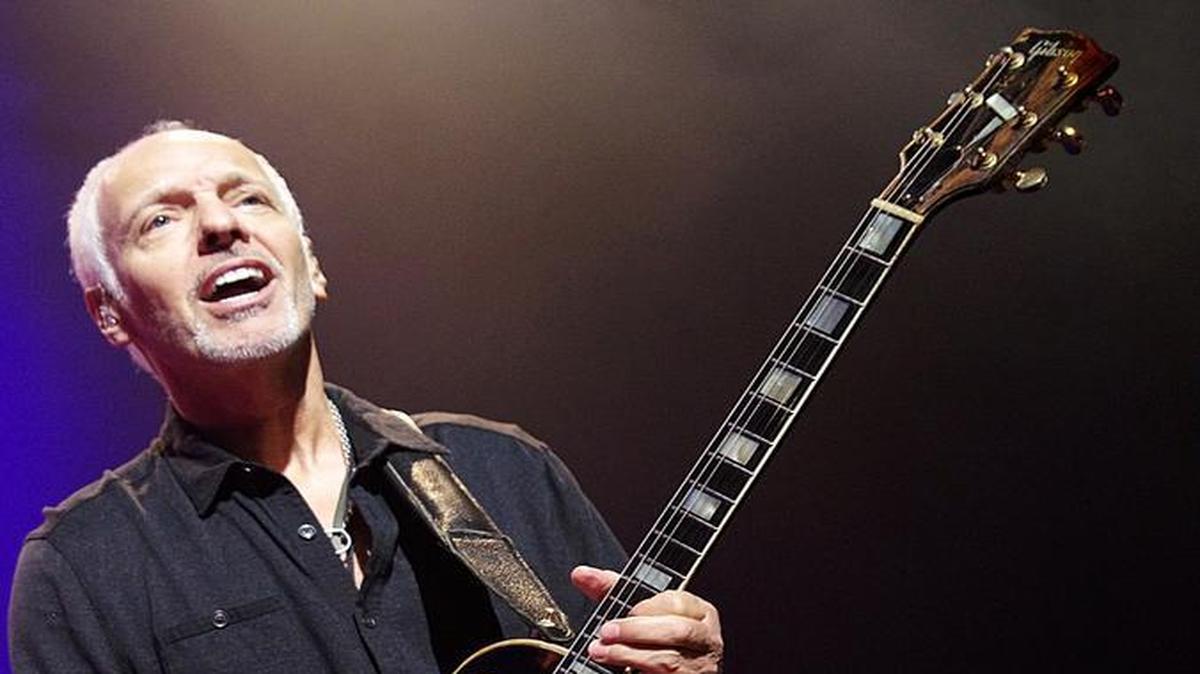 Grammy Award-winning guitarist Peter Frampton performs Aug. 25 at Vina Robles Amphitheatre in Paso Robles.