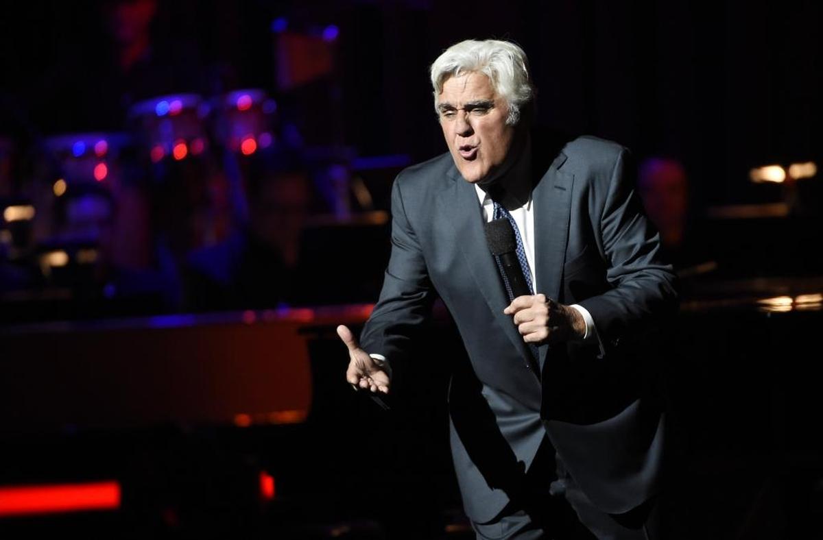 Comedian Jay Leno will perform in June 2018 at Vina Robles Amphitheatre in Paso Robles.