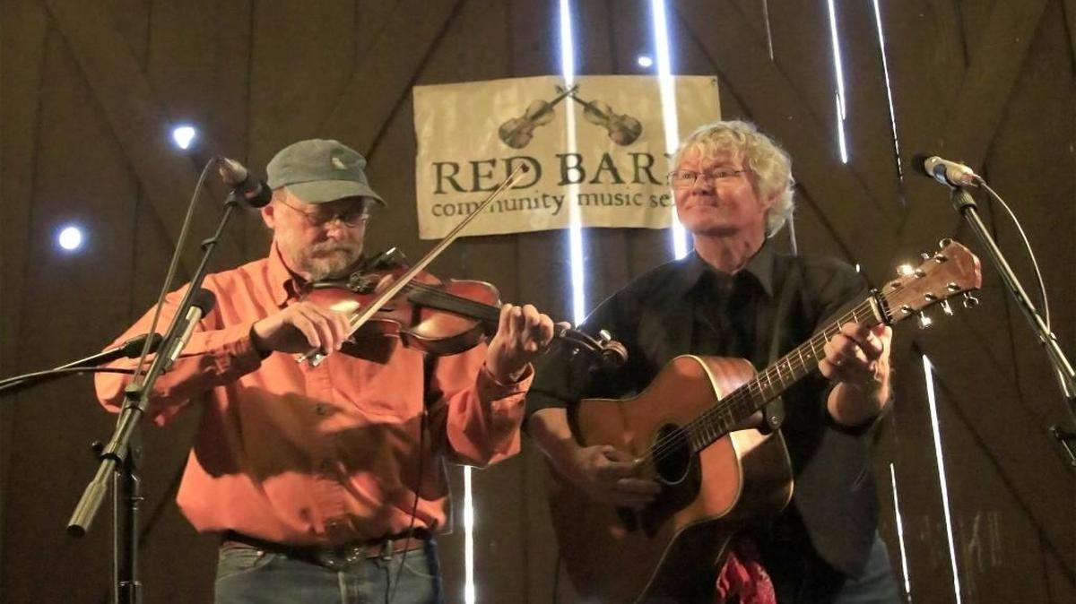Fiddler Phil Salazar and guitarist Mark Heyes perform Aug. 6 at the Red Barn in Los Osos as part of the Red Barn Community Music Series.
