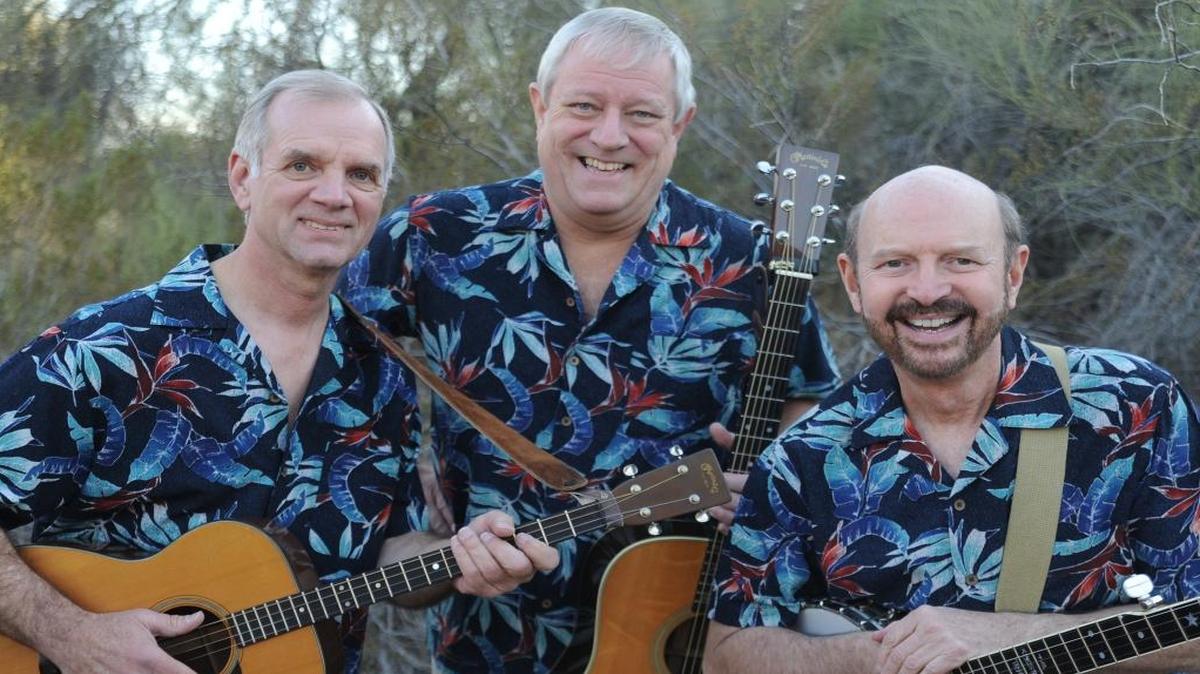 From left, Rick Dougherty, Bill Zorn and George Grove of The Kingston Trio.