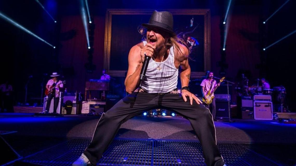 Kid Rock will perform July 23 at the California Mid-State Fair in Paso Robles.