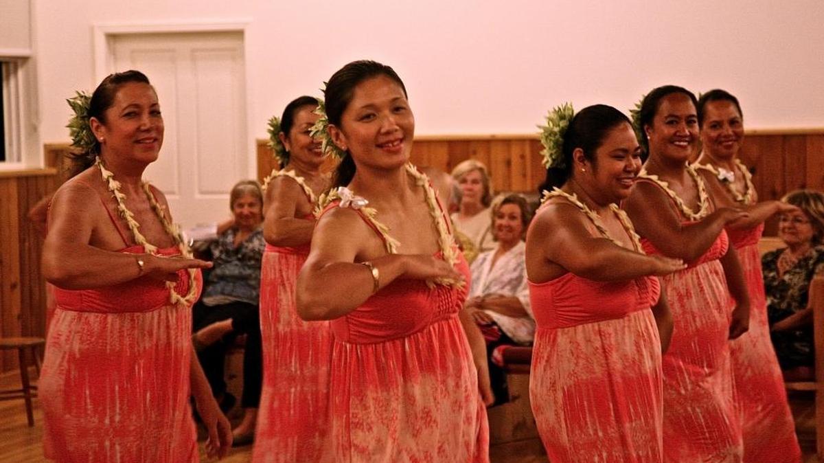 Hoapili Pomaika’i Aloha performs in concert. The Santa Maria hula dance group is among the groups that will perform June 5 at the inaugural Ukulele Festival in Grover Beach.