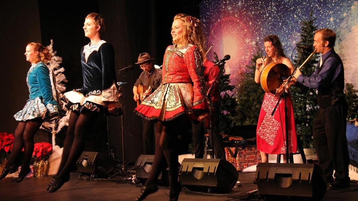 Dancers and musicians perform as part of the Celtic Christmas Celebration, Dec. 16 at South Bay Community Center in Los Osos.