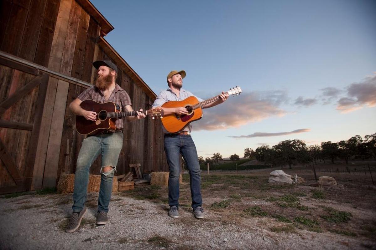 Power folk duo Bear Market Riot will perform at Live Oak Music Festival in northern Santa Barbara County in June 2018.