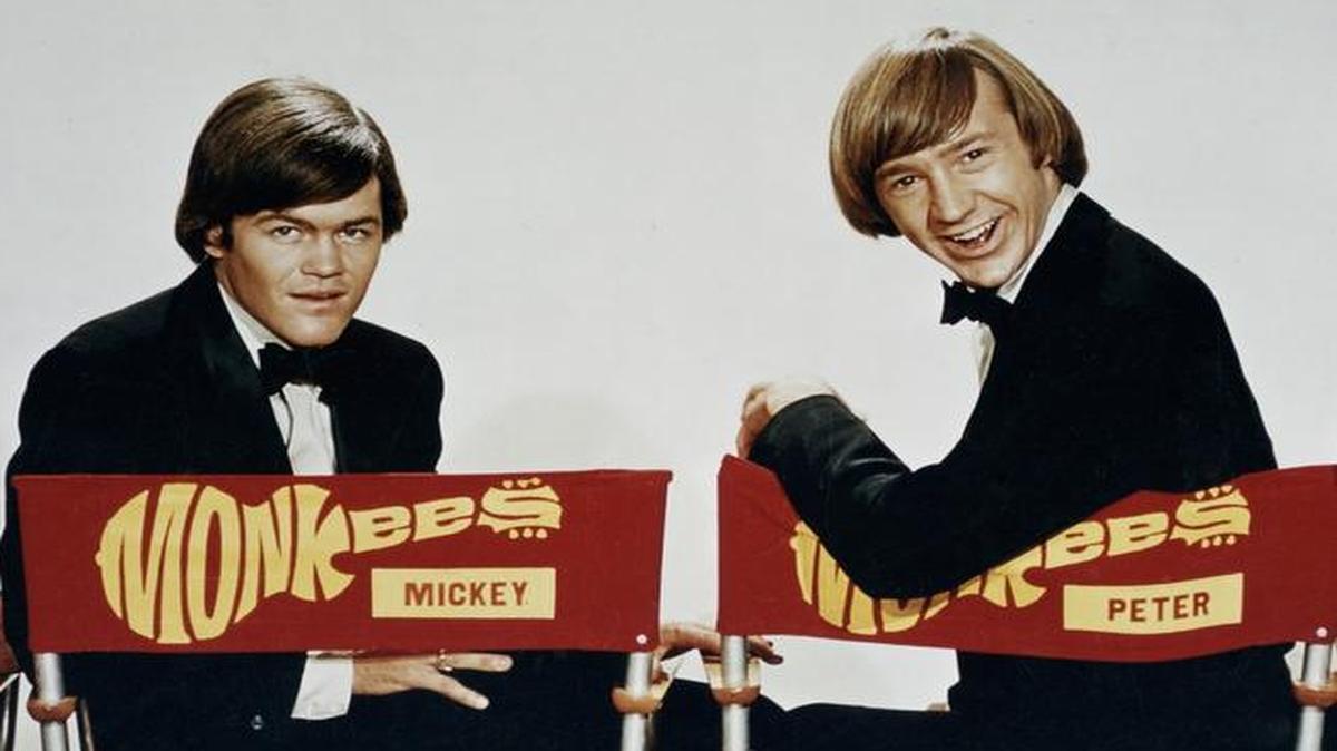 Mickey Dolenz and Peter Tork of The Monkees, pictured here circa 1970, will perform Oct. 22 at Vina Robles Amphitheatre in Paso Robles.