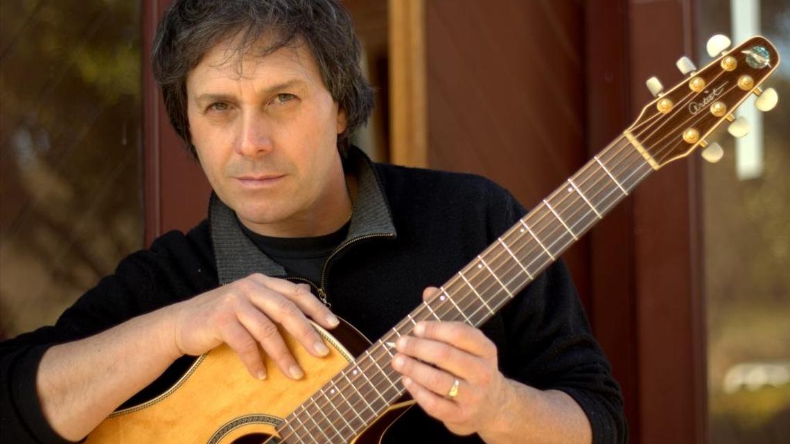 Fingerstyle guitarist Peppino D’Agostino performs Friday at Coalesce Bookstore in Morro Bay and Saturday at Castoro Cellars in Templeton.