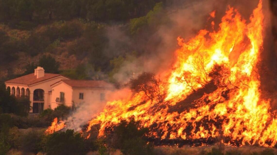 How high is the wildfire risk in SLO County? Interactive map shows danger