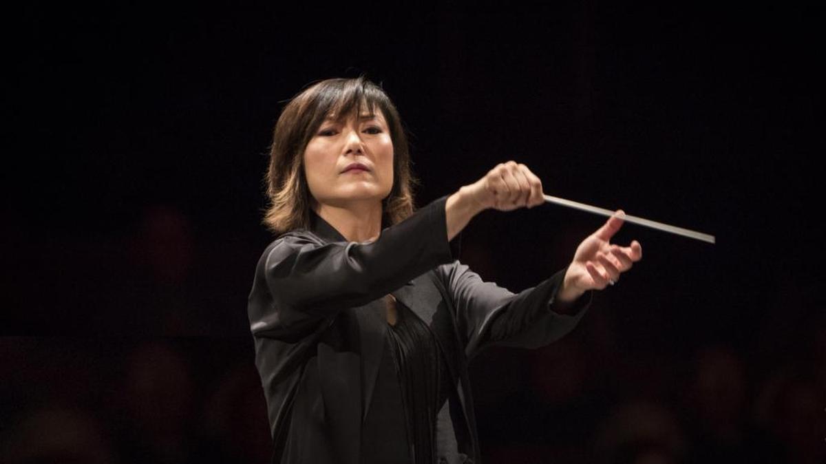 Rei Hotoda will conduct the San Luis Obispo Symphony in concert May 6 at the Performing Arts Center in San Luis Obispo.