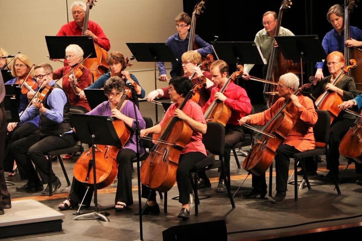 Orchestra Novo performs in concert in October. The orchestra will perform Saturday in San Luis Obispo during a New Year’s Eve screening of “The Wizard of Oz.”