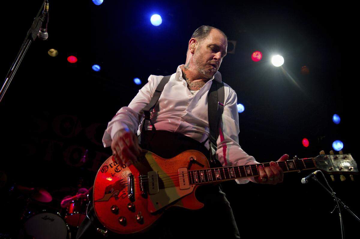Mike Ness and his band, Social Distortion, will perform Friday, July 20, 2018, at the Avila Beach Golf Resort. Ness lives in Morro Bay.