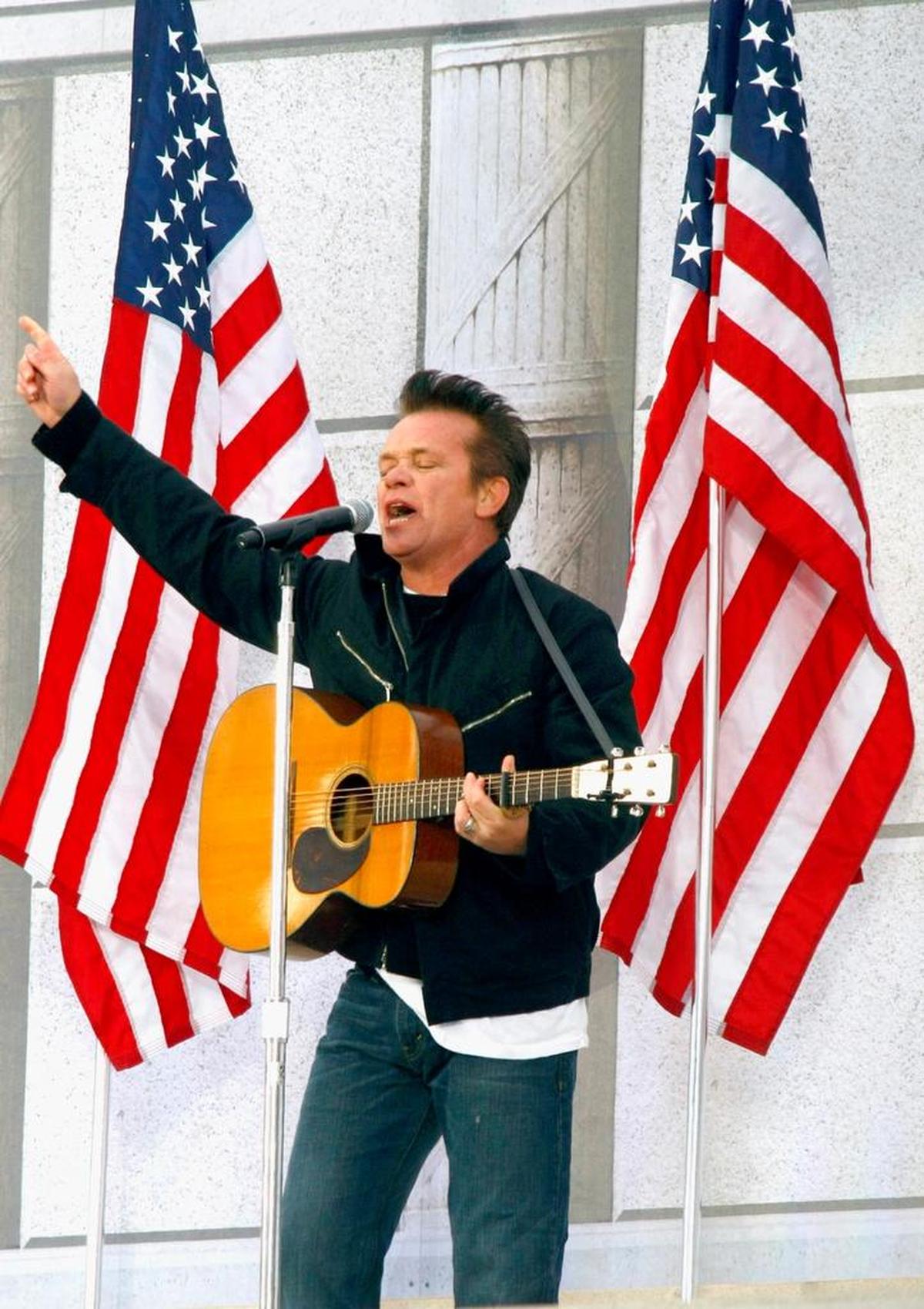 John Mellencamp performs at the 2009 Obama Inauguration Celebration.