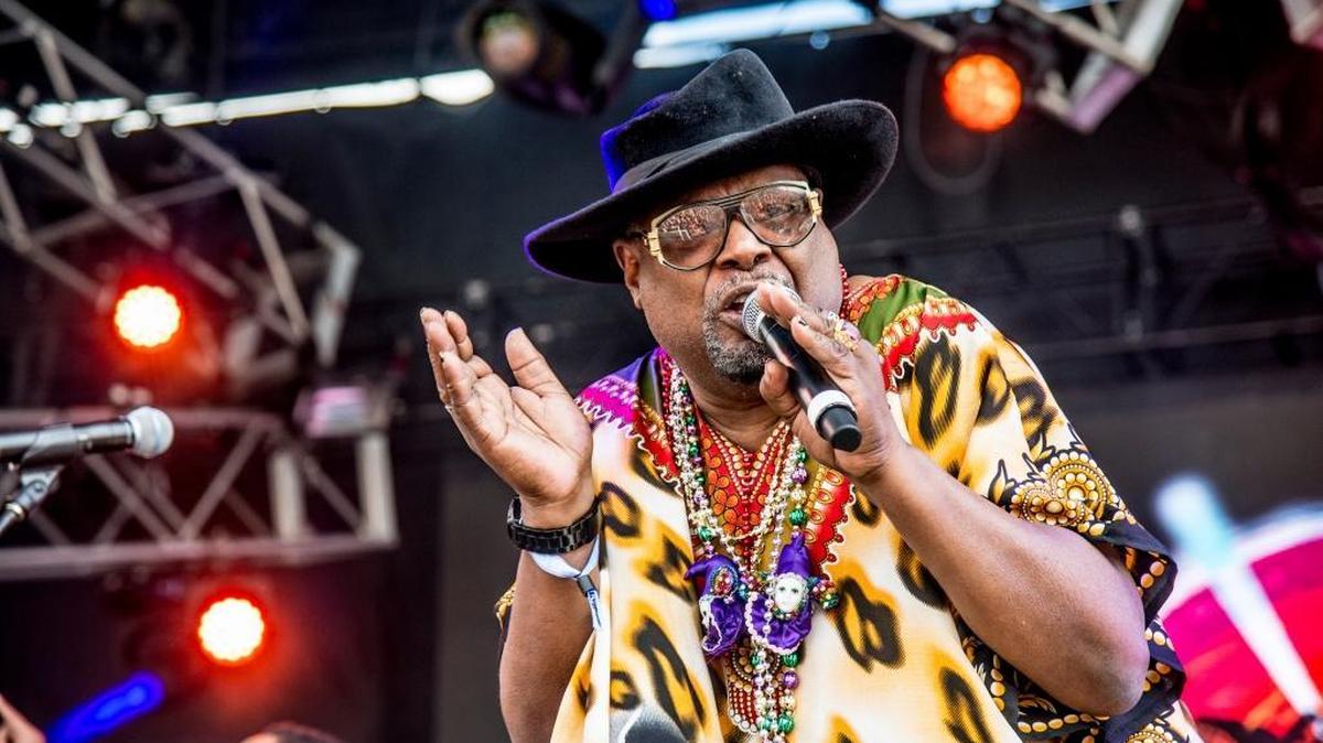 George Clinton of George Clinton and The Parliament Funkadelic performs at the Okeechobee Music and Arts Festival in Florida in March. The funk music pioneer will perform in San Luis Obispo in 2018.