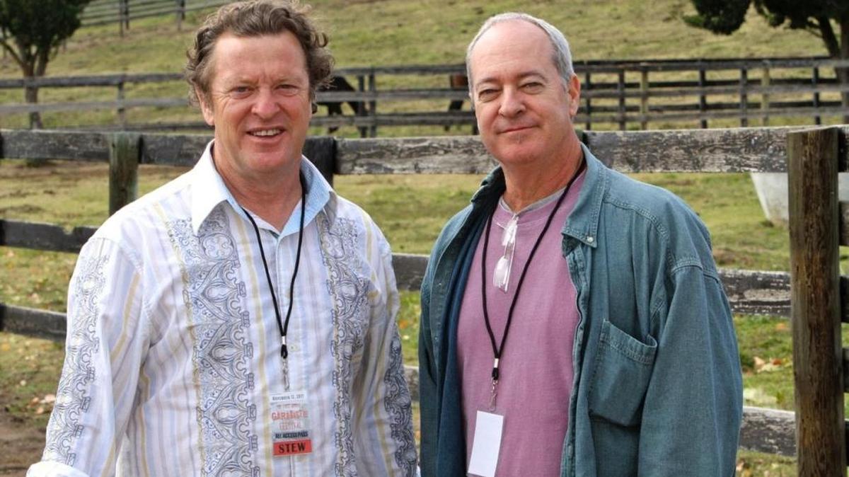 Stewart McLennan, left, and Doug Minnick founded the annual Garagiste Festival.