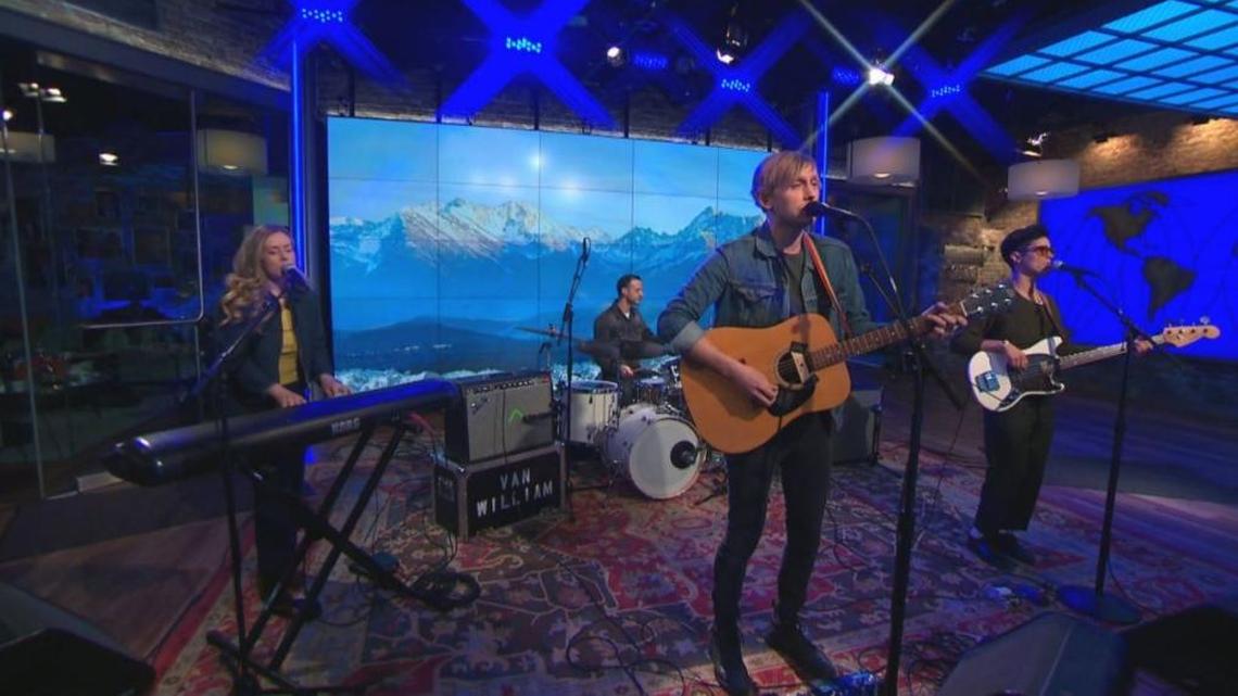 Singer-songwriter Van William, a native of Cambria, California, will make his national television debut on CBS This Morning on Saturday, February 10, 2018.