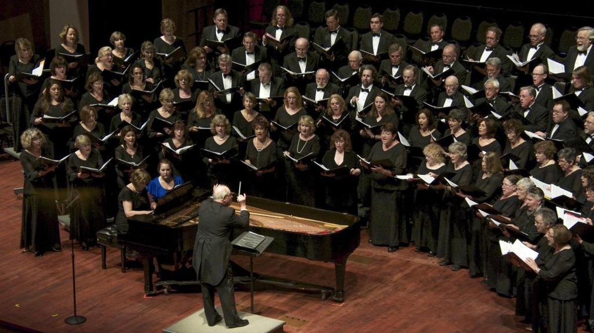 Thomas Davies directs the San Luis Obispo Master Chorale. The group will perform "The Journey of Harriet Tubman" on Sunday, May 20, 2018, at the Performing Arts Center in San Luis Obispo.