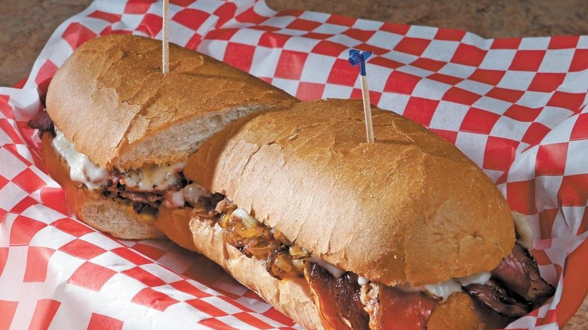 The pastrami sandwich is served with chipotle mayonnaise at California Grill in Nipomo.