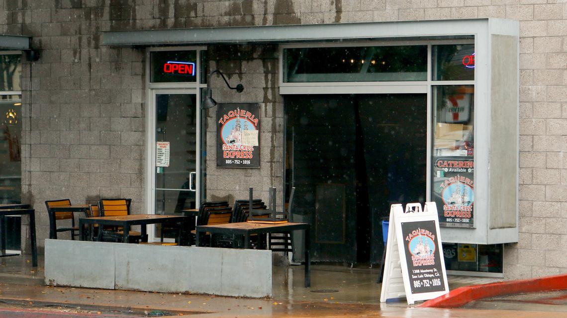 Taqueria Santa Cruz, located at 1308 Monterey St. in San Luis Obispo.