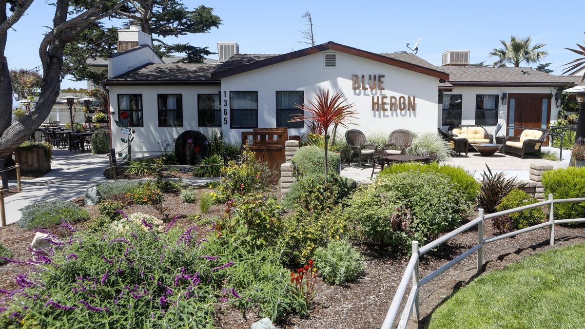 The lush grounds at Blue Heron restaurant in Baywood Park offer patrons a variety of outdoor dining scenarios.