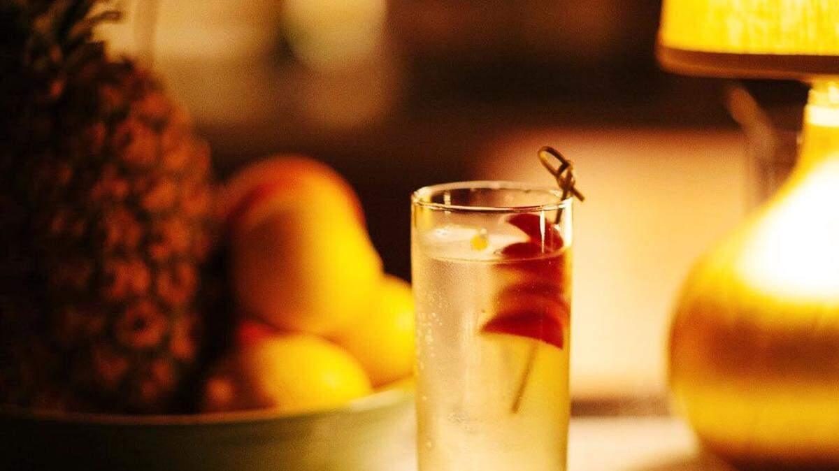 A drink at Nightcap bar at Granada Hotel and Bistro.