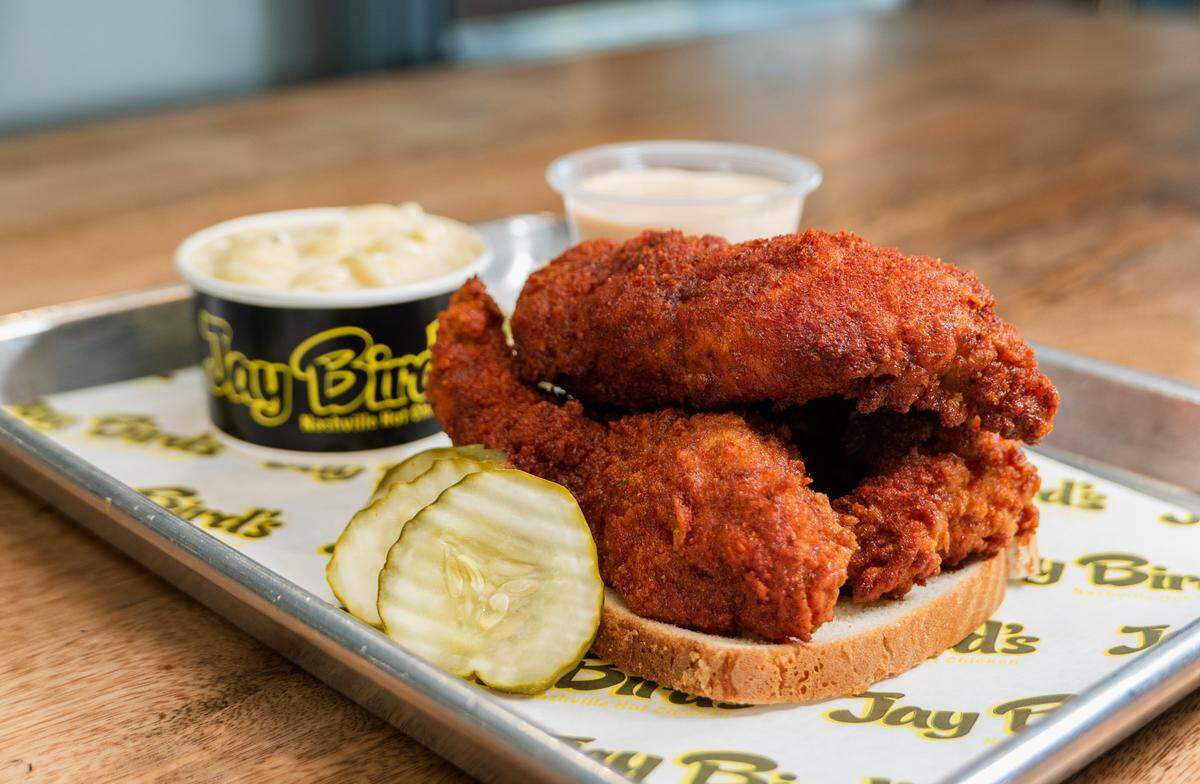 Jay Bird’s Nashville Hot Chicken is now open in the SLO Public Market. Here are its chicken tenders.