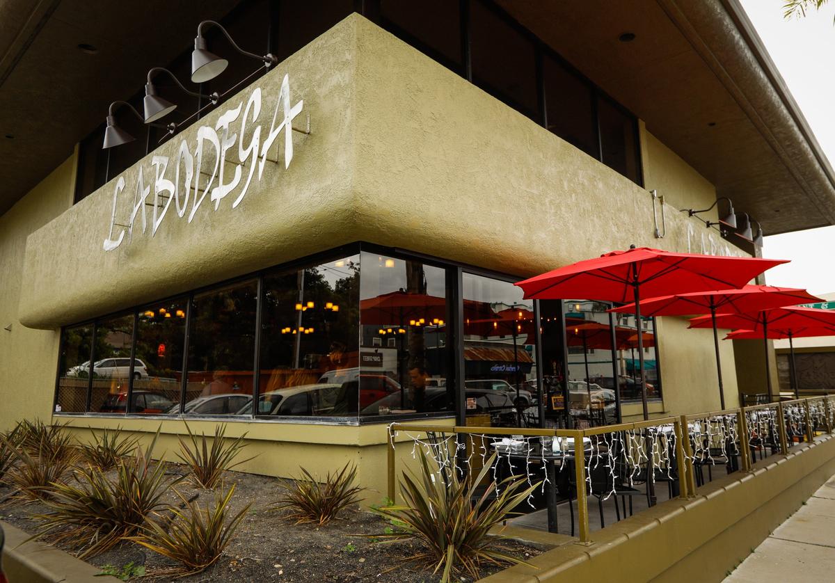 La Bodega Tapas, a Pismo Beach restaurant specializing in Spanish-style tapas, features a dog-friendly patio as well as a sleek indoor dining room.