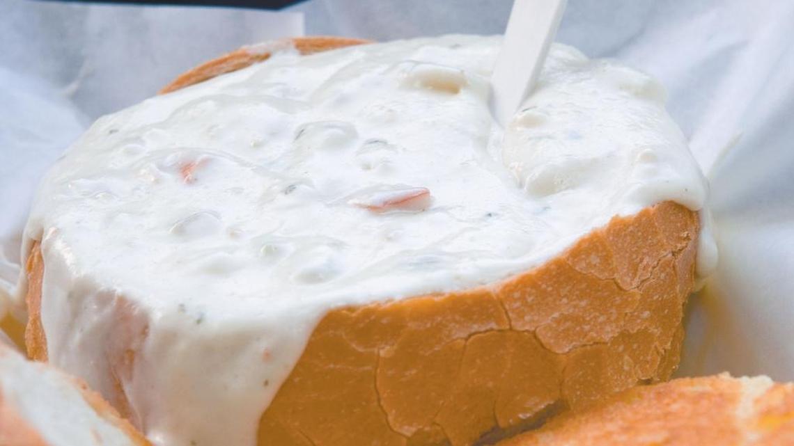 A Visalia restaurant is selling clam chowder served in a bread bowl from Splash Café in Pismo Beach. The restaurant is hoping to expand to restaurants in Fresno.